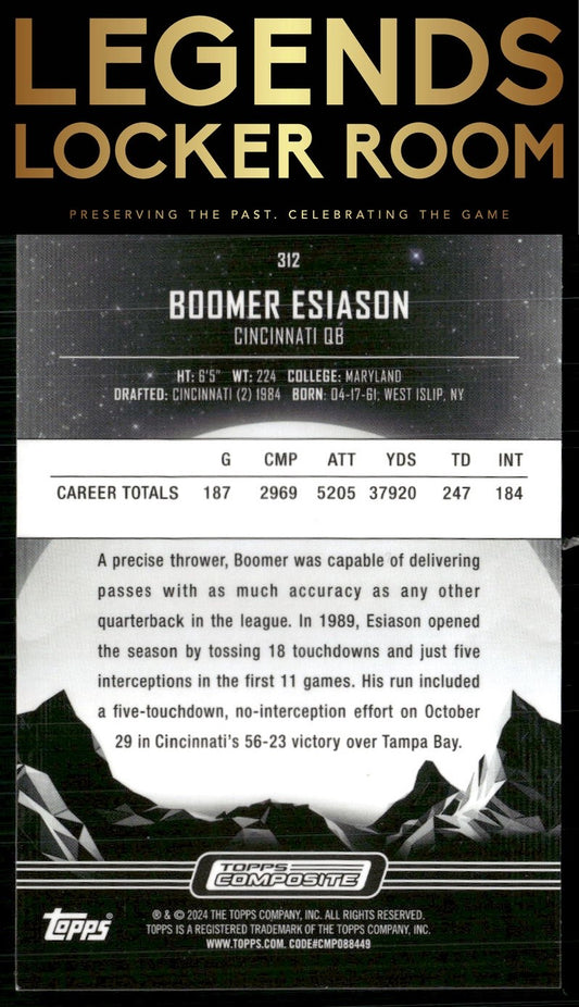 2023 Topps Composite #312 Boomer Esiason Midnight