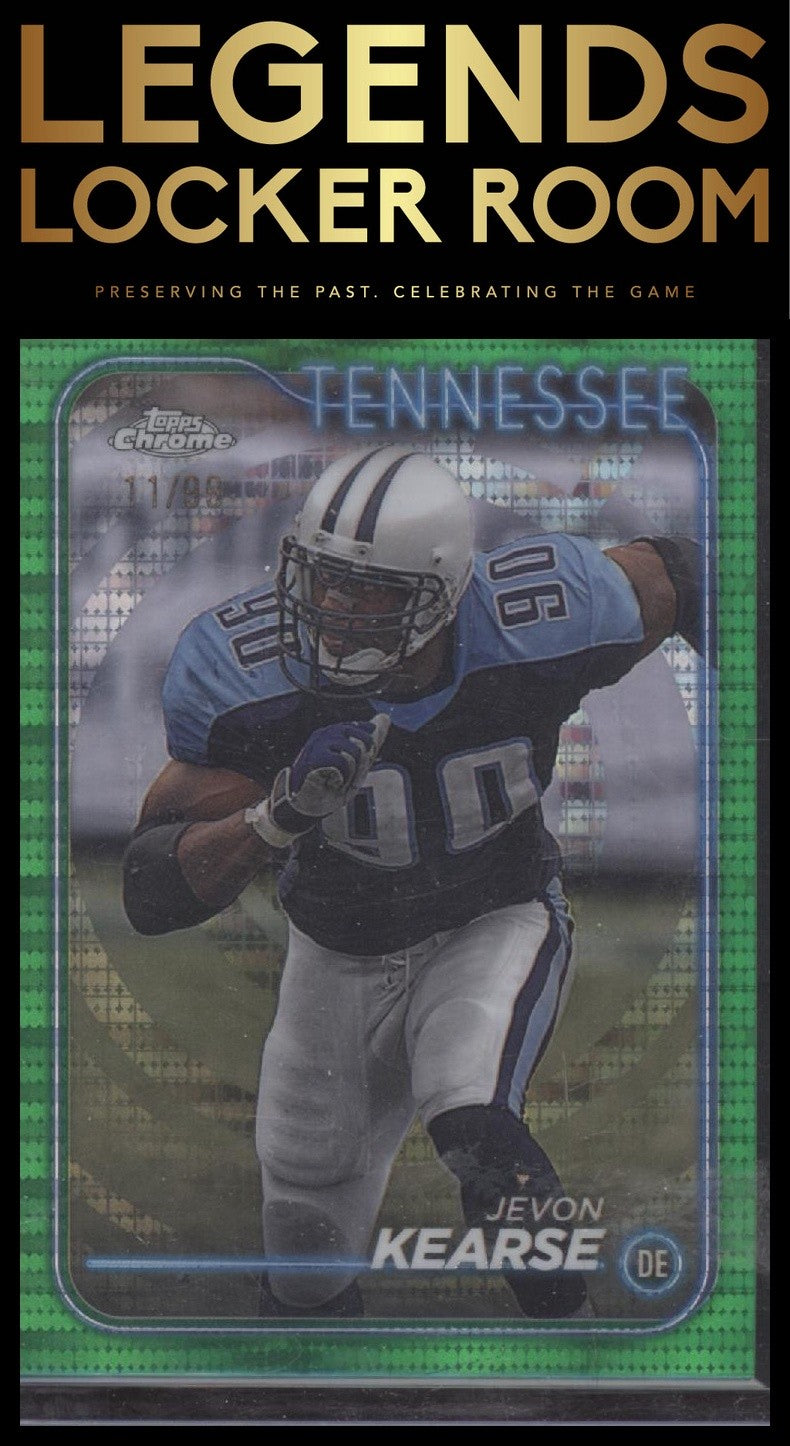 2024 Topps Chrome #192 Jevon Kearse Green Sonar Refractor #/99