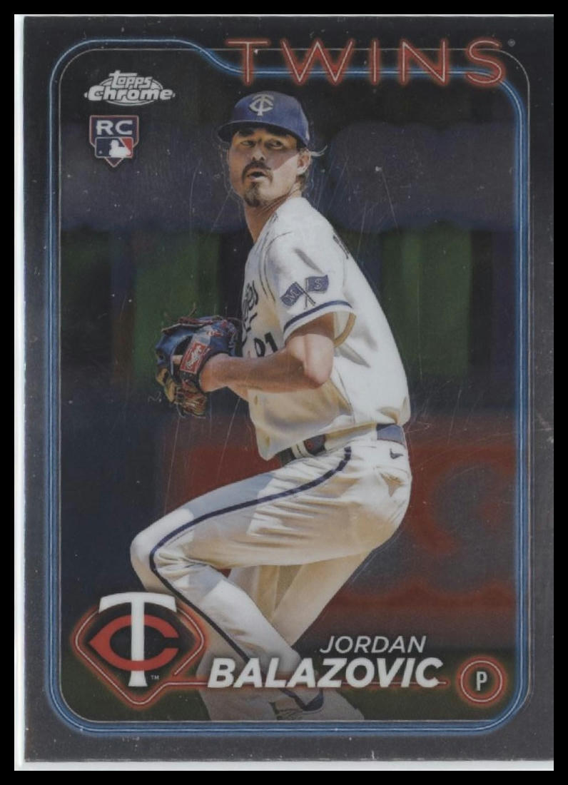 2024 Topps Chrome #198 Jordan Balazovic