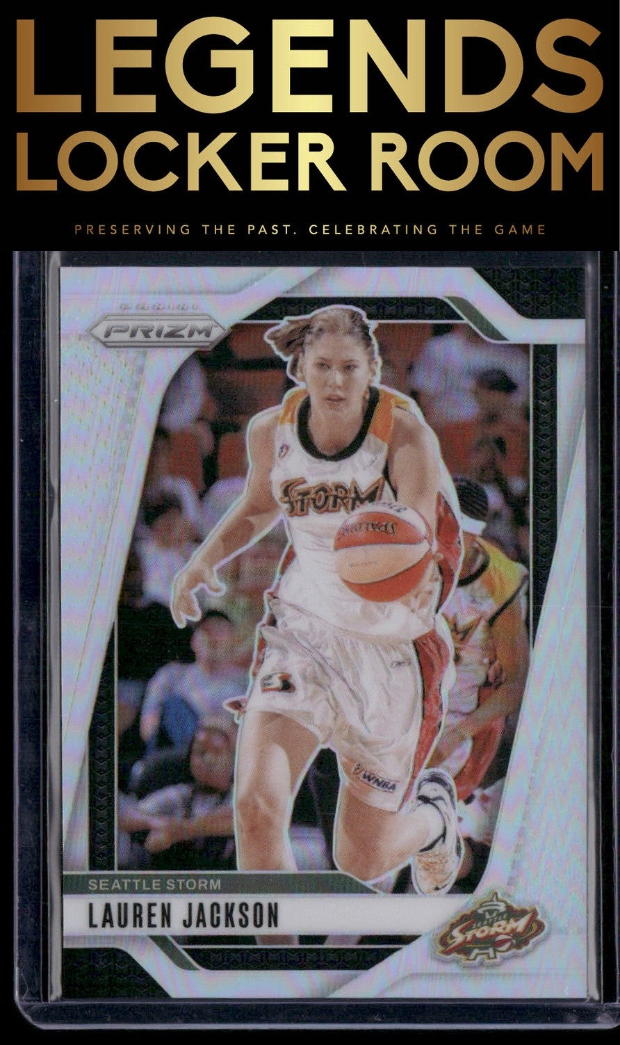 2024 Panini Prizm WNBA #108 Lauren Jackson Silver Prizms