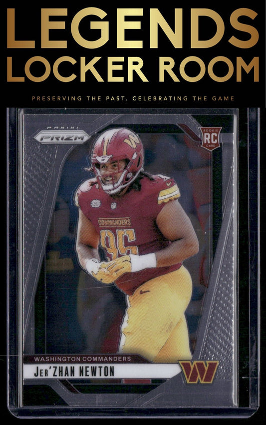 2024 Panini Prizm #351 Jer'Zhan Newton