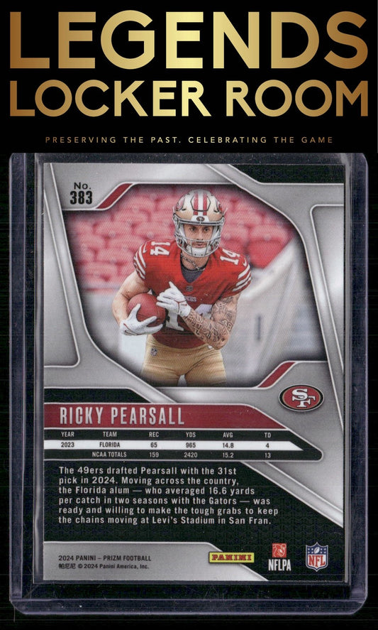 2024 Panini Prizm #383 Ricky Pearsall