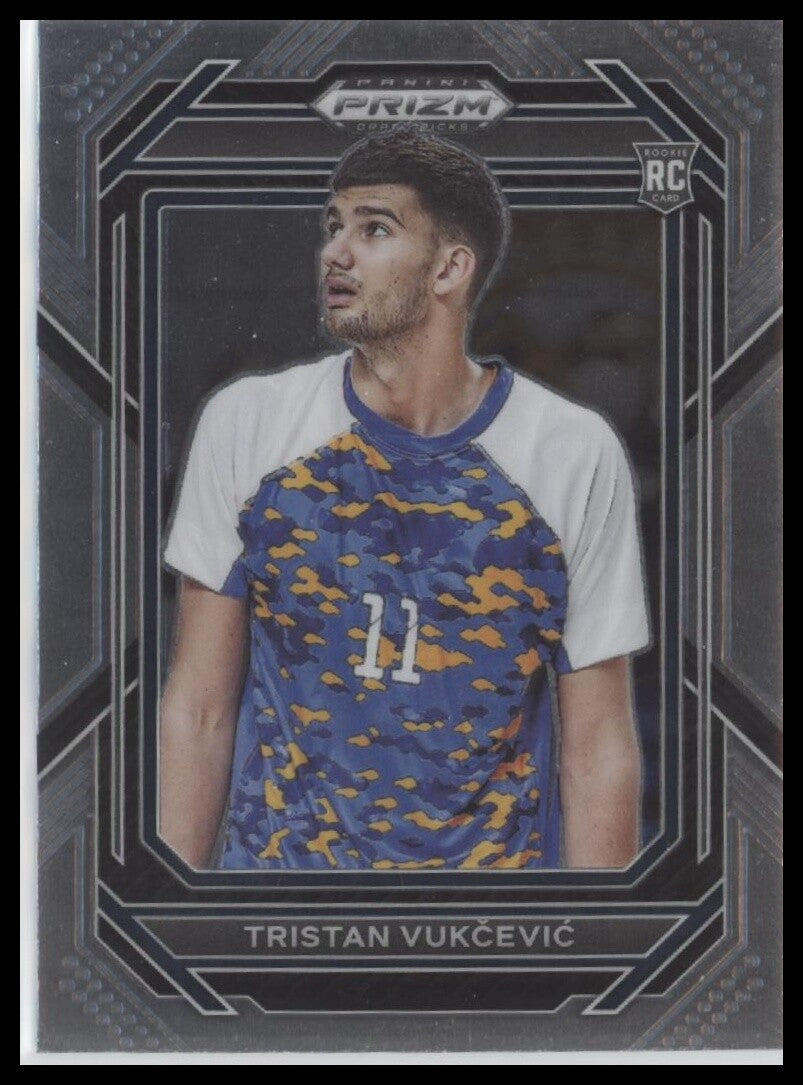 2023 Panini Prizm Draft Picks #38 Tristan Vukcevic