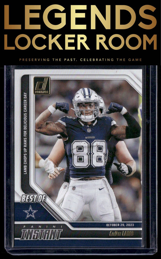 2024 Donruss #10 CeeDee Lamb Best of Panini Instant