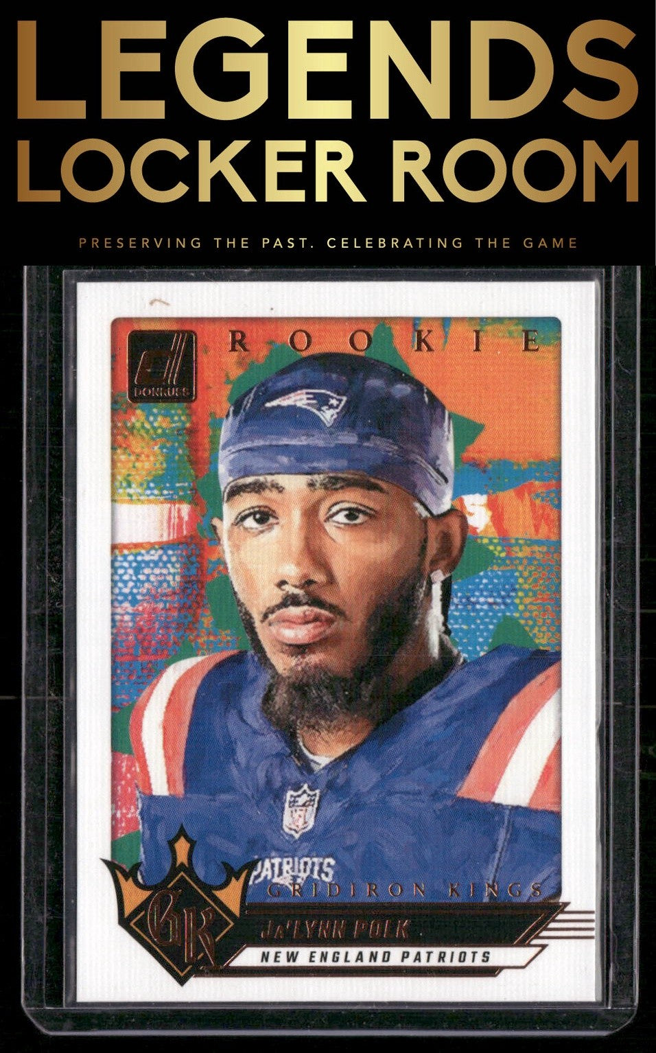 2024 Donruss #16 Ja'Lynn Polk Rookie Gridiron Kings