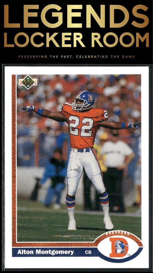 1991 Upper Deck #311b Alton Montgomery