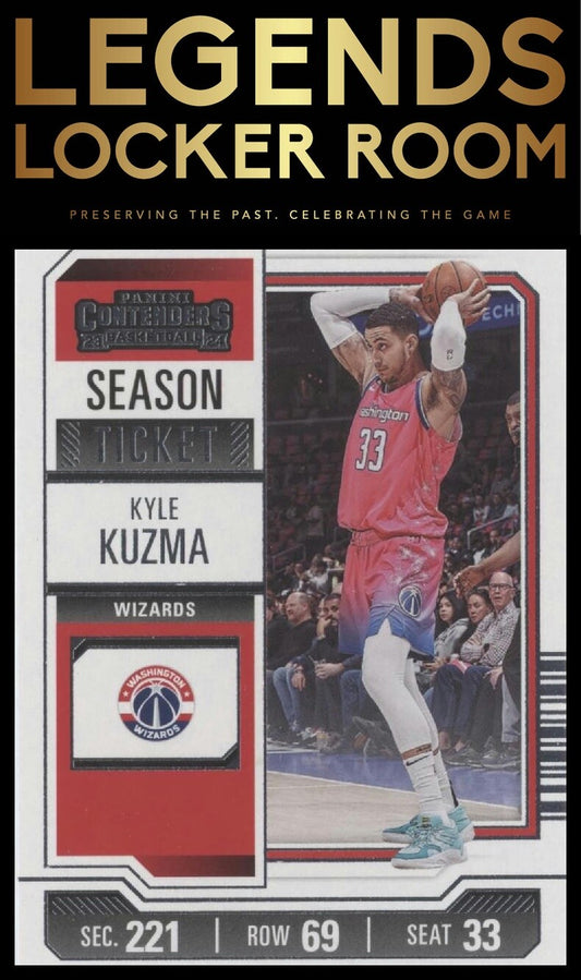 2023-24 Panini Contenders #32 Kyle Kuzma Season Ticket Retail