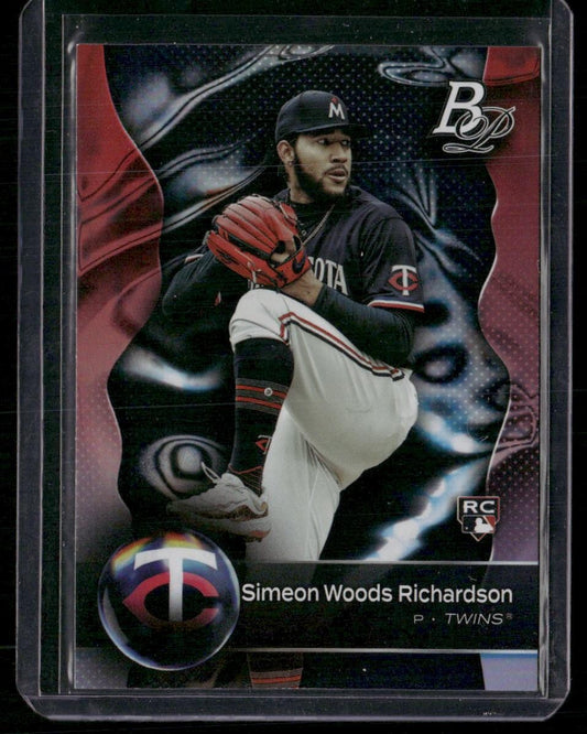 2023 Bowman Platinum #99 Simeon Woods Richardson