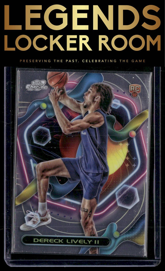 2023-24 Topps Chrome Cosmic #161 Dereck Lively II