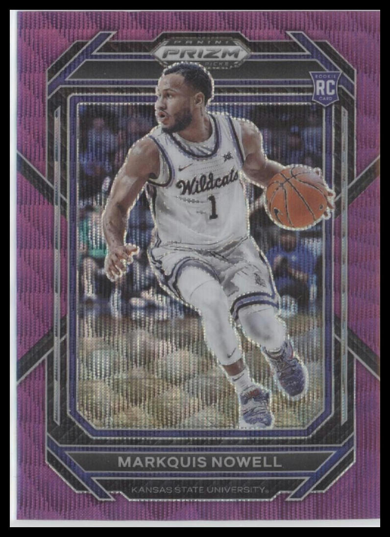 2023 Panini Prizm Draft Picks #5 Markquis Nowell Purple Wave