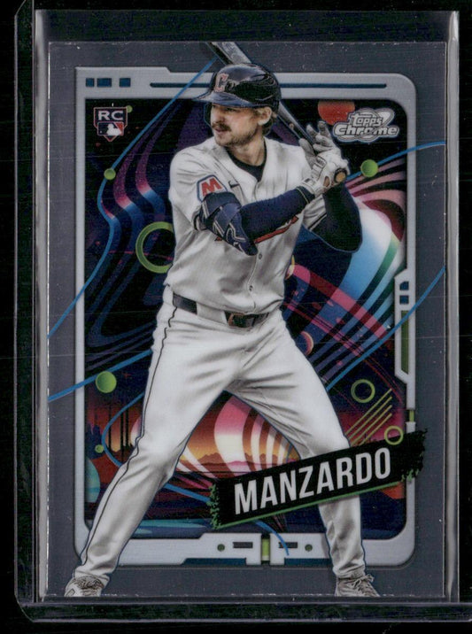 2024 Topps Chrome Cosmic #145 Kyle Manzardo