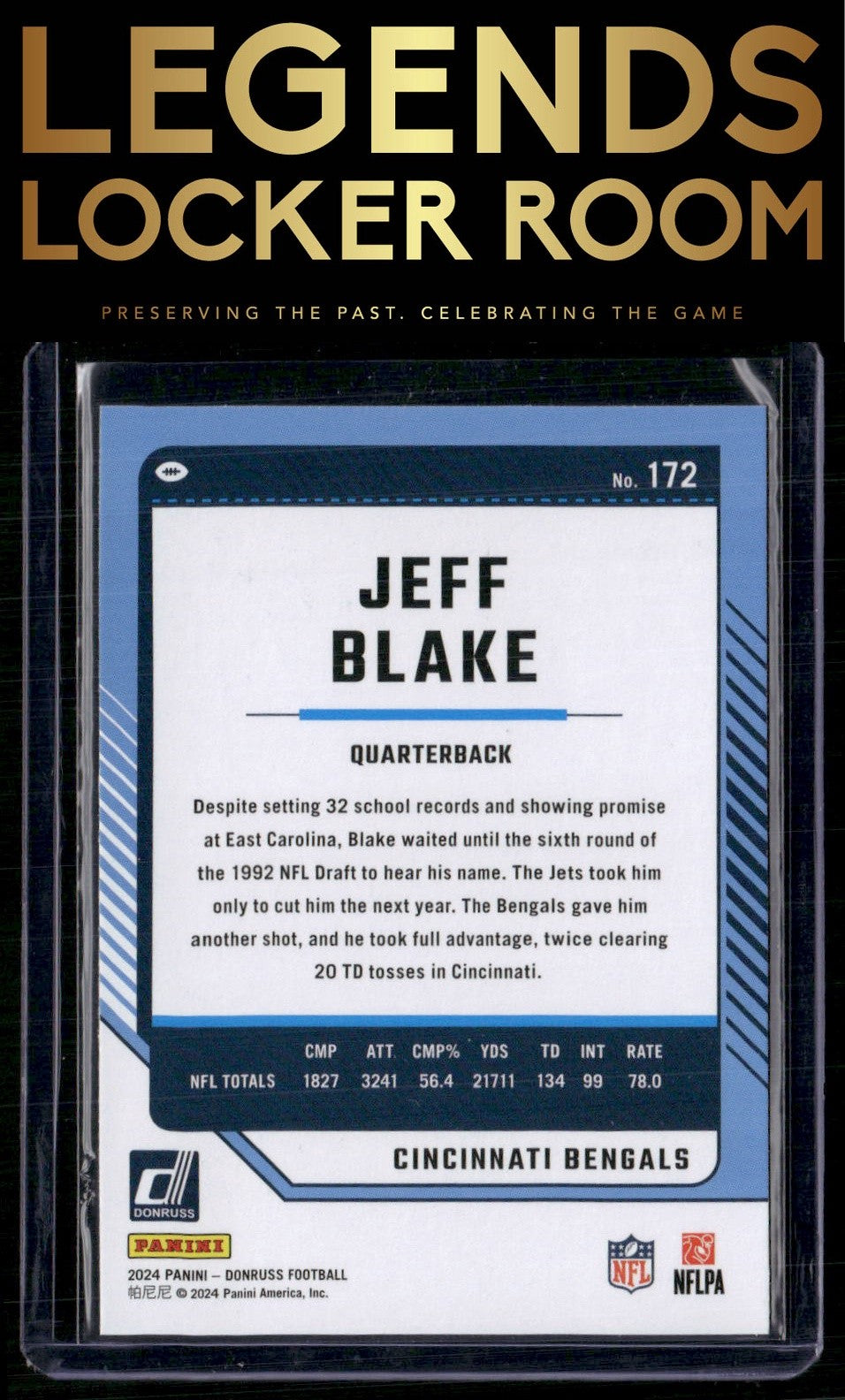 2024 Donruss #172 Jeff Blake