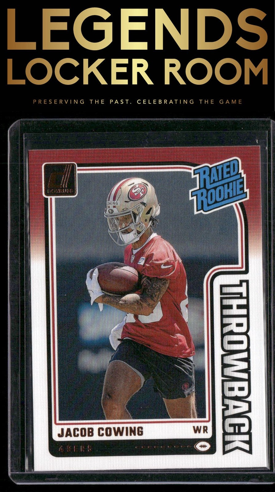 2024 Donruss #32 Jacob Cowing Rated Rookies Throwback