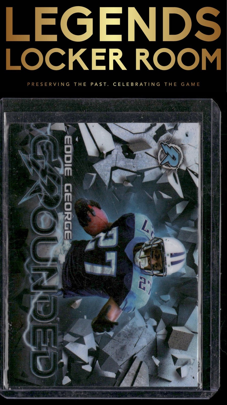2023 Topps Composite #RG-25 Eddie George Resurgence Grounded Refractor