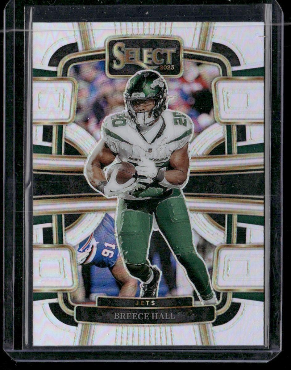 2023 Panini Select #77 Breece Hall Silver Prizms