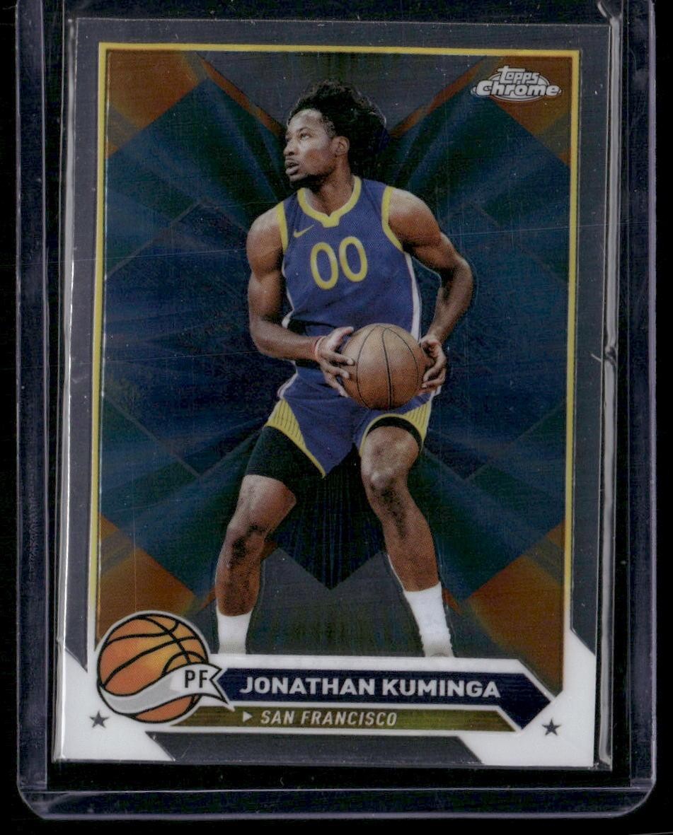 2023-24 Topps Chrome #122 Jonathan Kuminga