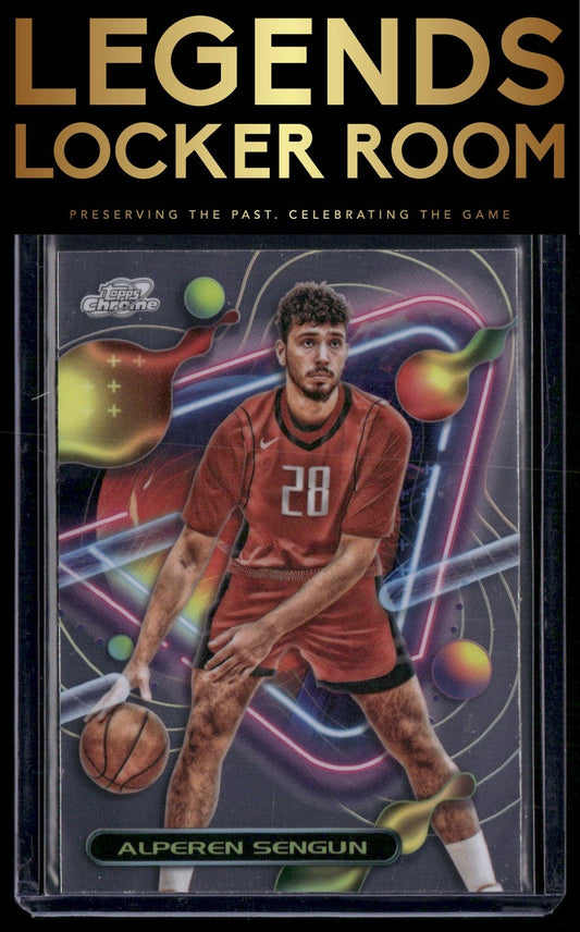 2023-24 Topps Chrome Cosmic #48 Alperen Sengun