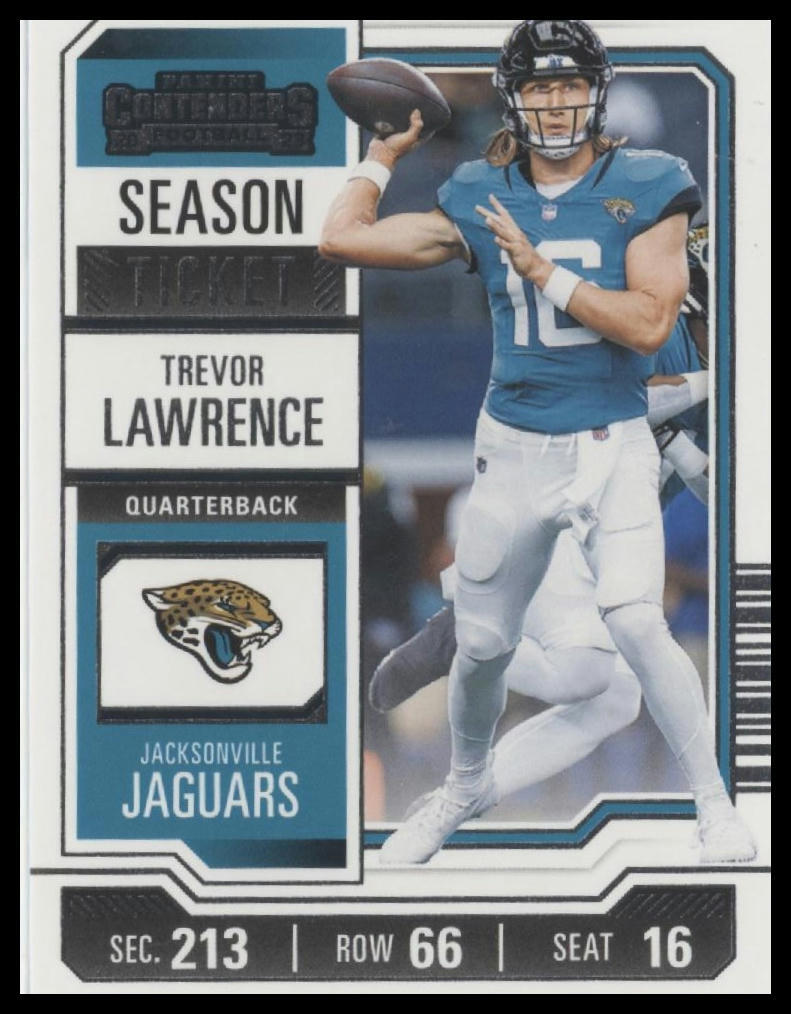 2023 Panini Contenders #48 Trevor Lawrence Season Ticket Retail