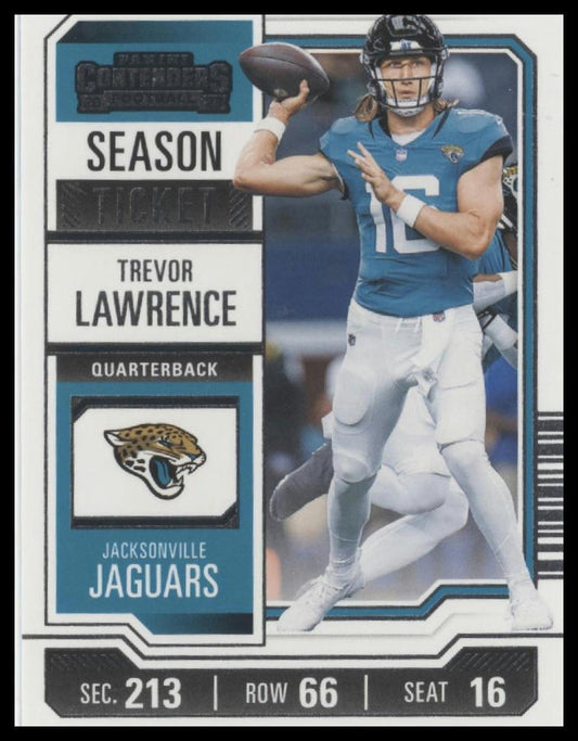 2023 Panini Contenders #48 Trevor Lawrence Season Ticket Retail