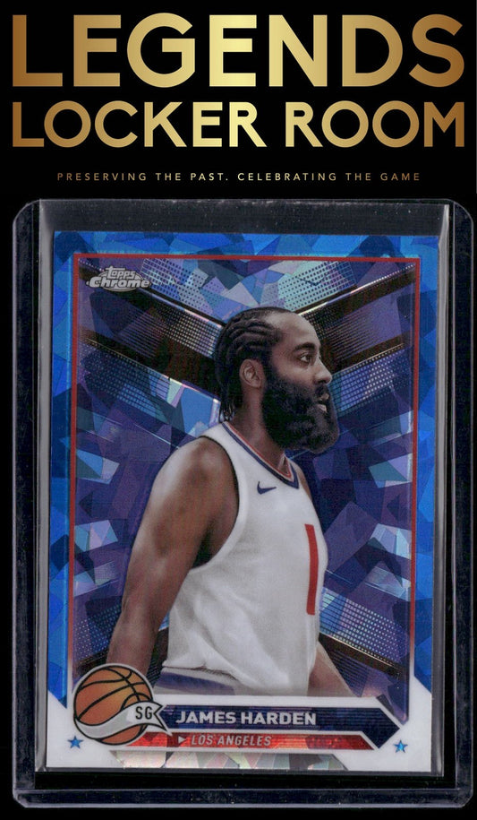 2023-24 Topps Chrome Sapphire Edition #31 James Harden