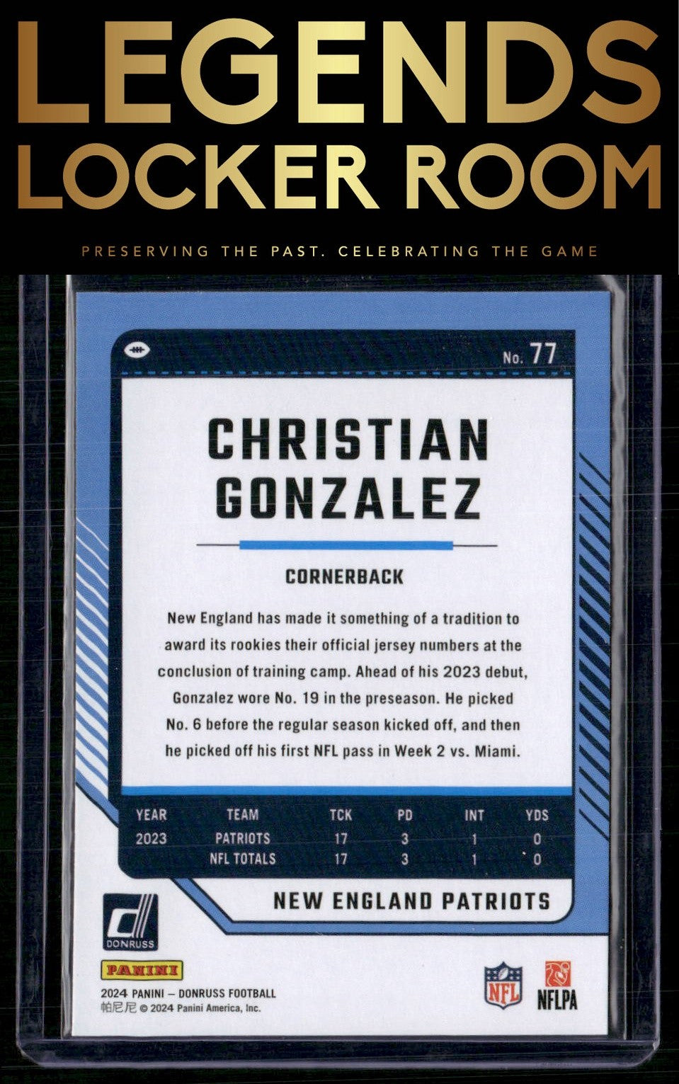 2024 Donruss #77 Christian Gonzalez