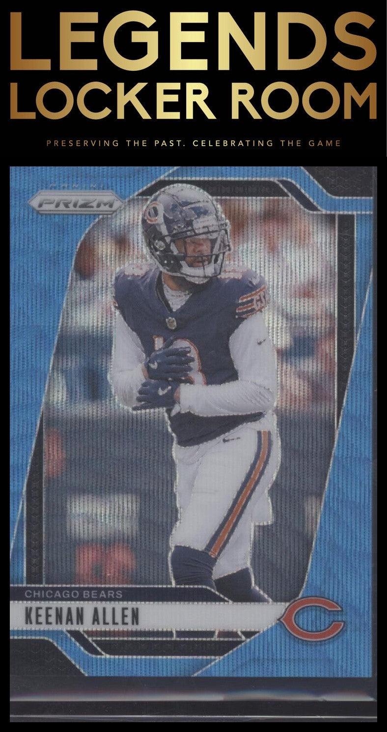 2024 Panini Prizm #49 Keenan Allen Blue Wave #/230