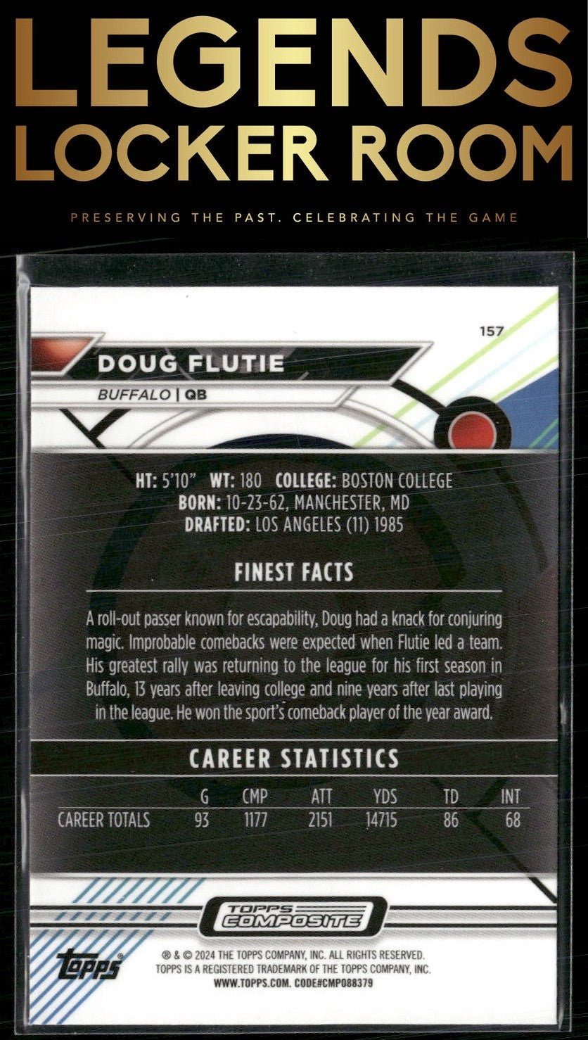 2023 Topps Composite #157 Doug Flutie
