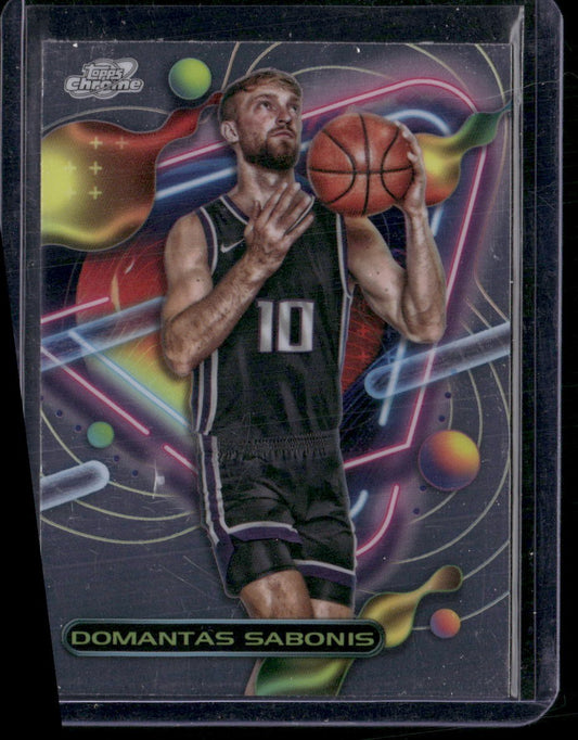 2023-24 Topps Chrome Cosmic #106 Domantas Sabonis