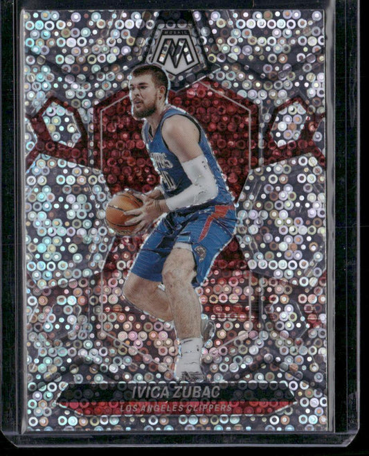 2023-24 Panini Mosaic #200 Ivica Zubac Fast Break Silver