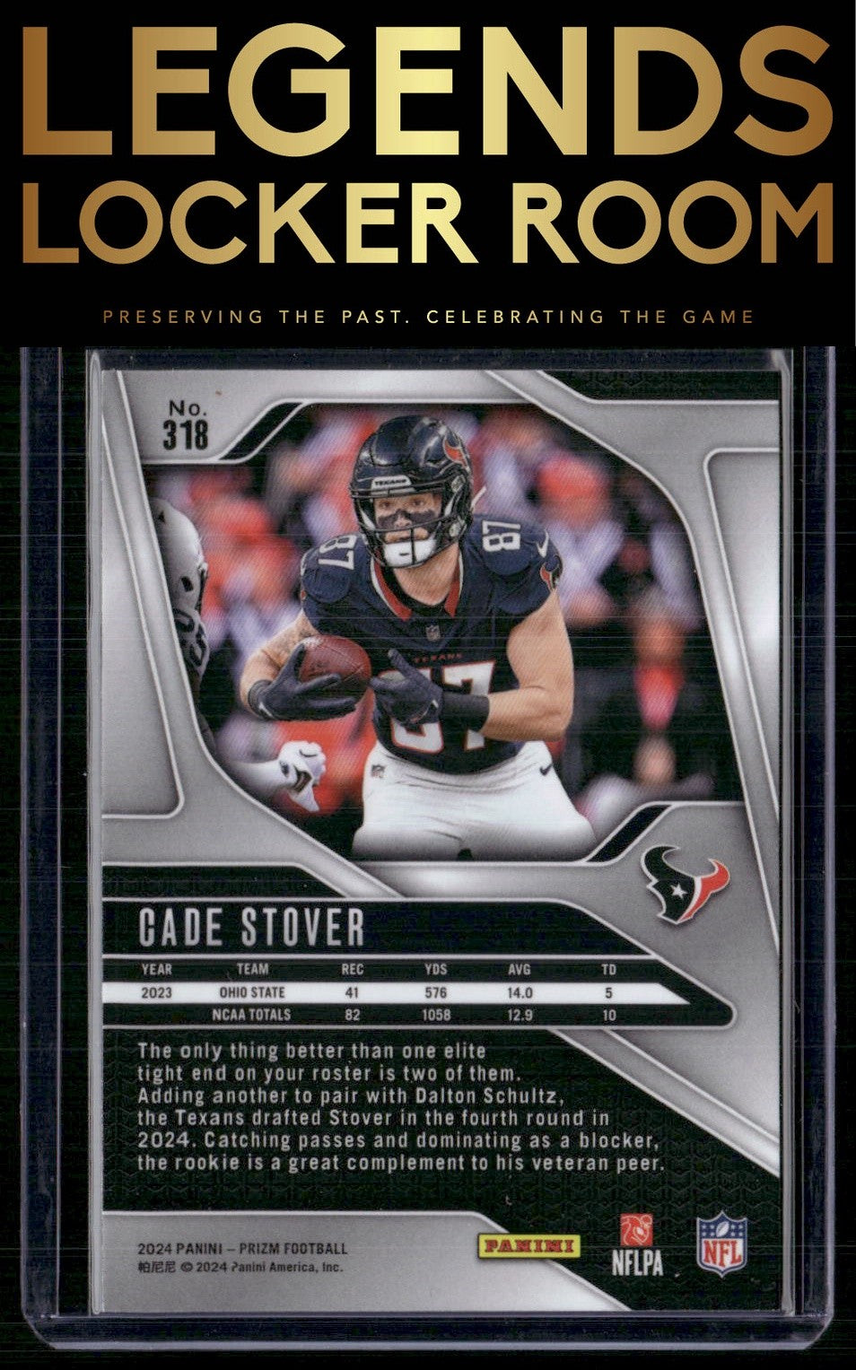 2024 Panini Prizm #318 Cade Stover