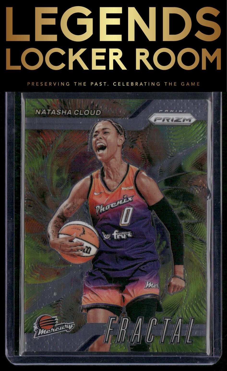 2024 Panini Prizm WNBA #12 Natasha Cloud Fractal