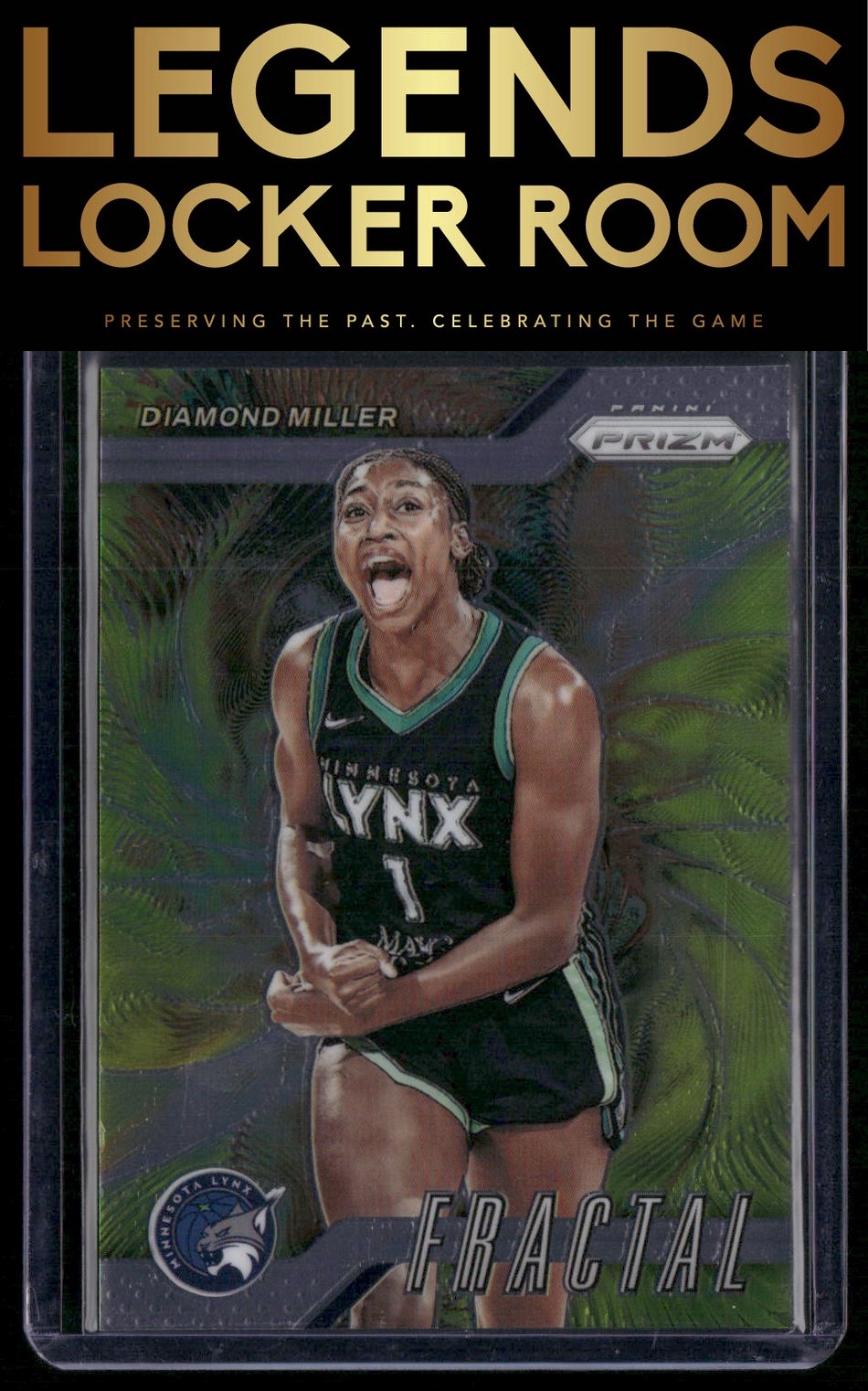 2024 Panini Prizm WNBA #2 Diamond Miller Fractal