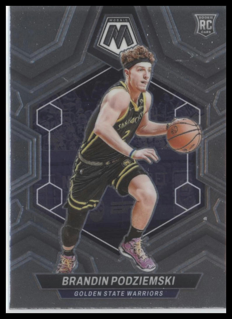 2023-24 Panini Mosaic #245 Brandin Podziemski