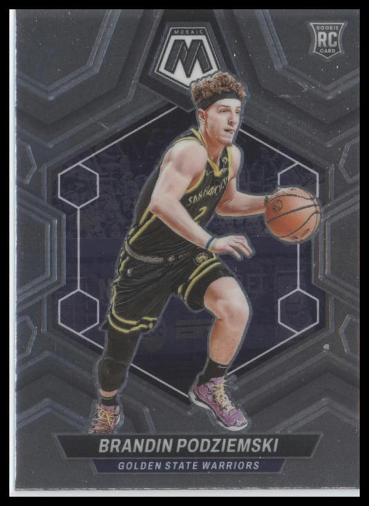 2023-24 Panini Mosaic #245 Brandin Podziemski