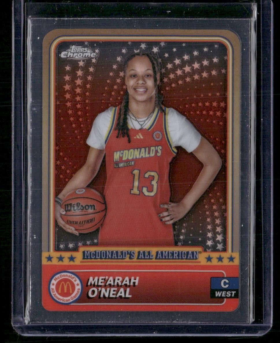 2024 Topps Chrome McDonald's All-American #70 Me’Arah O’Neal