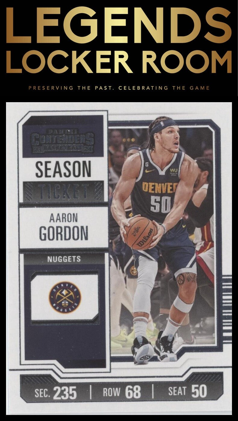 2023-24 Panini Contenders #47 Aaron Gordon Season Ticket Retail