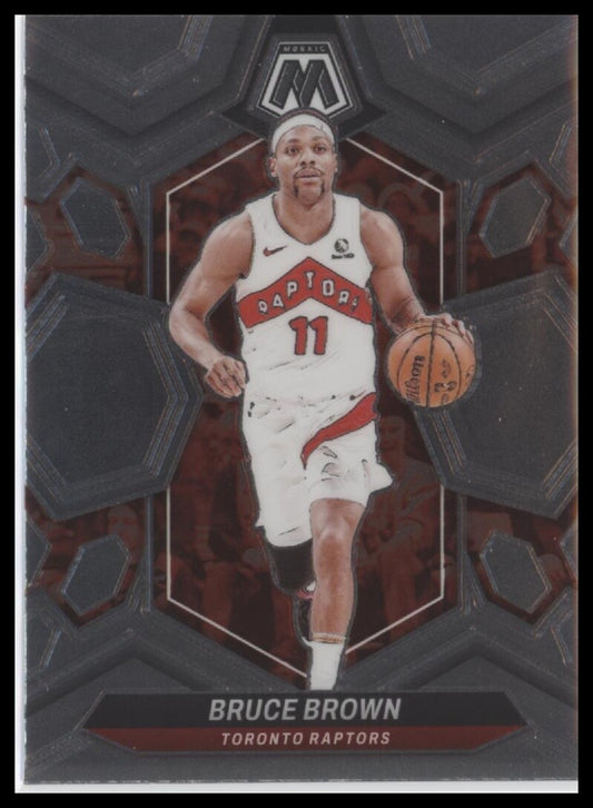 2023-24 Panini Mosaic #185 Bruce Brown