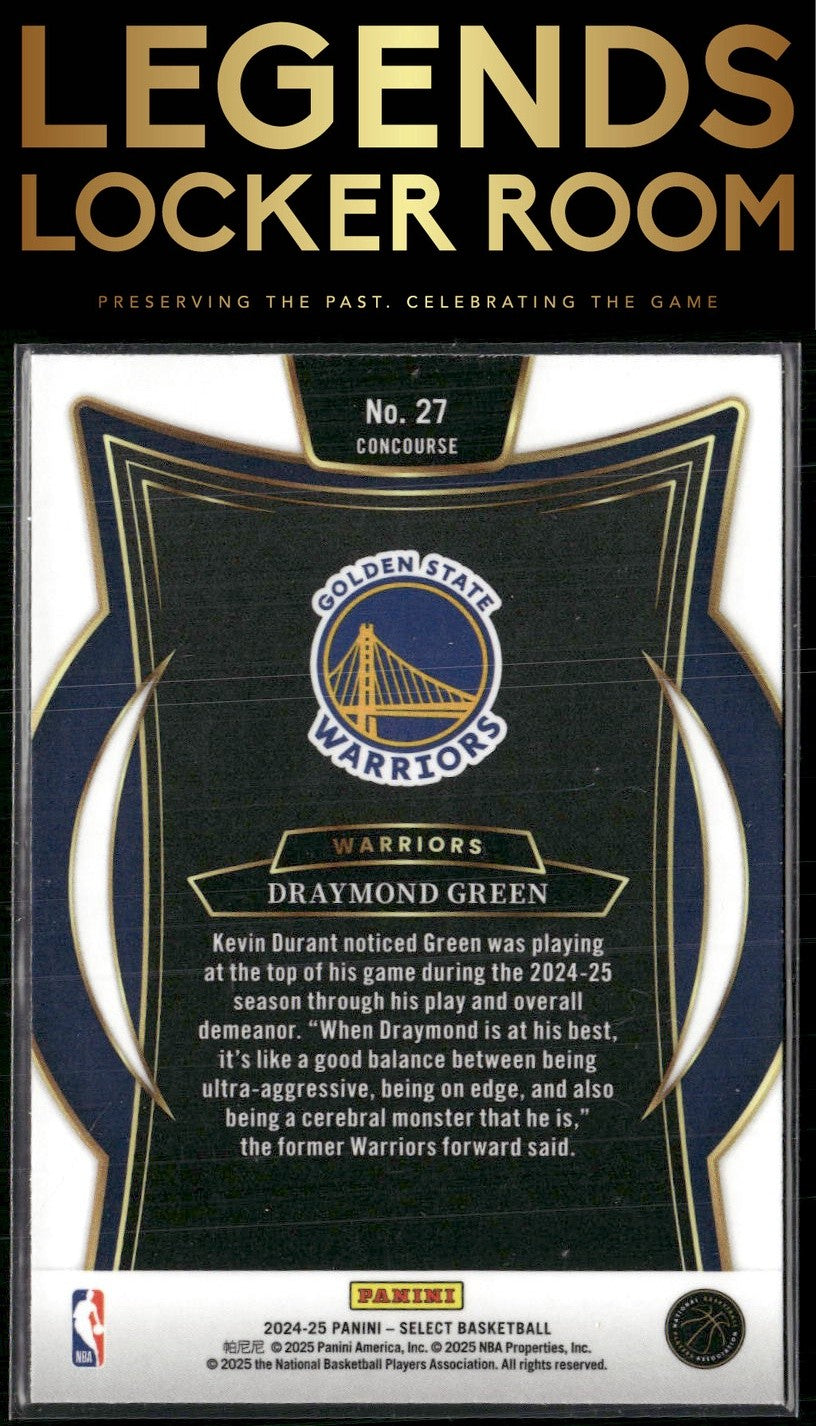 2024-25 Panini Select #27 Draymond Green