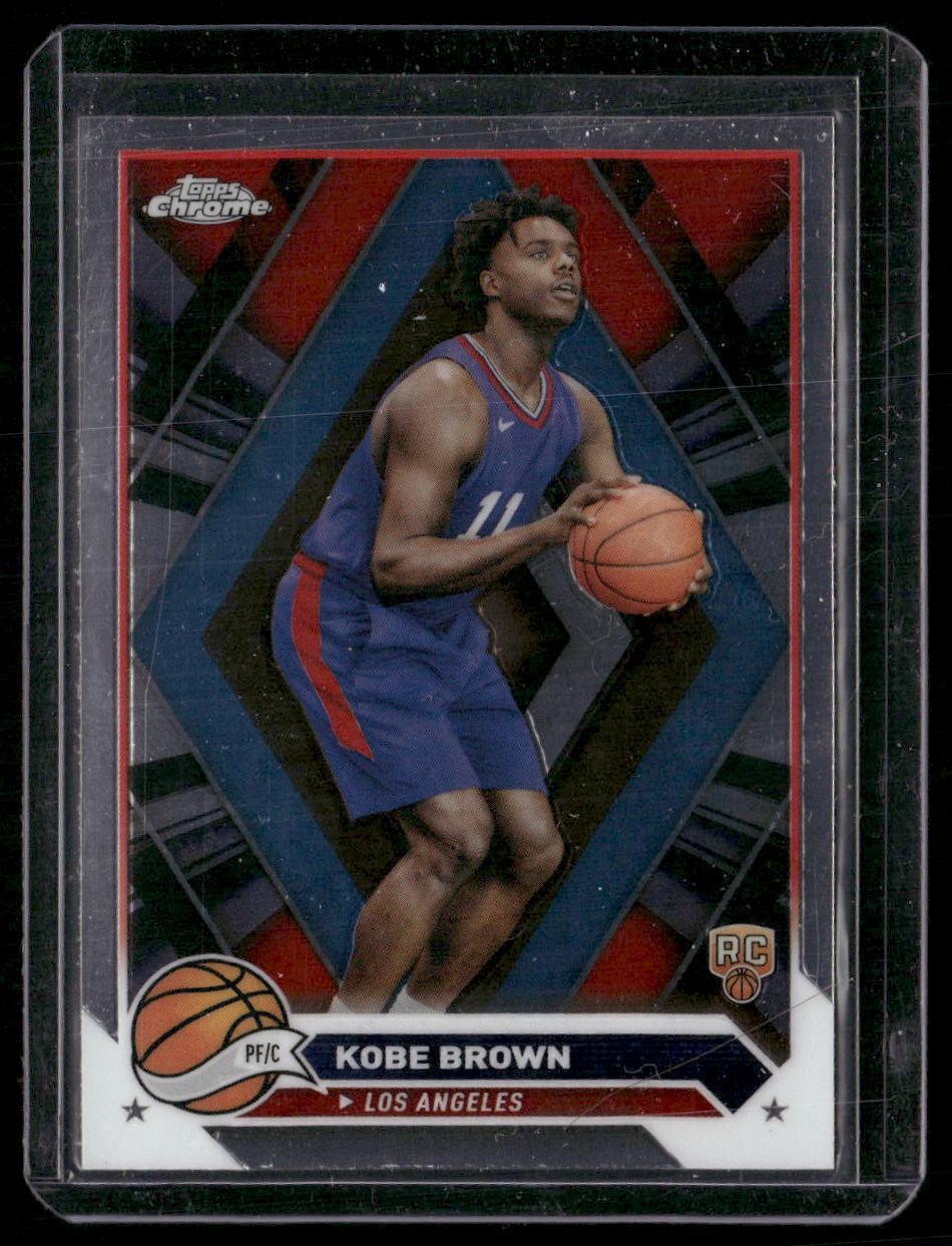 2023-24 Topps Chrome #18 Kobe Brown