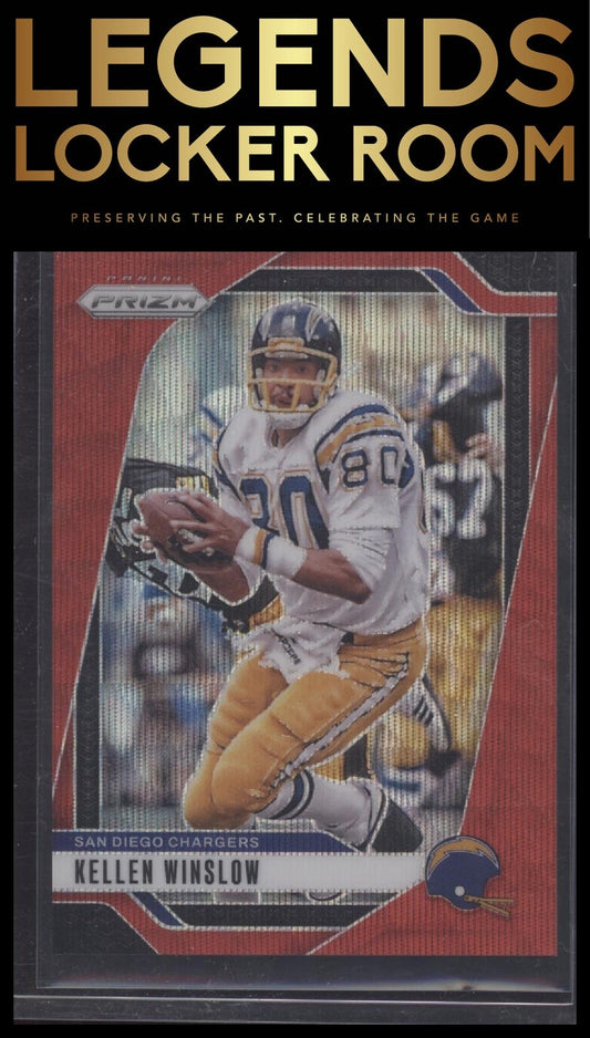 2024 Panini Prizm #164 Kellen Winslow Red Wave #/149