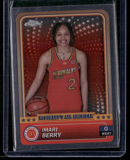 2024 Topps Chrome McDonald's All-American #63 Imari Berry