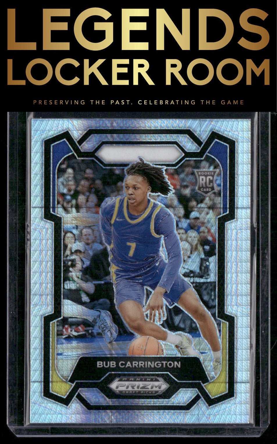 2024 Panini Prizm Draft Picks #88 Bub Carrington Prizms Hyper