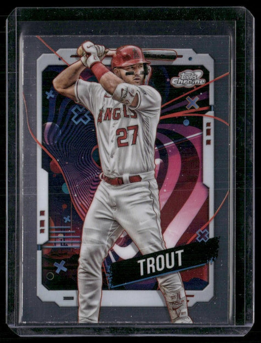 2024 Topps Chrome Cosmic #35 Mike Trout
