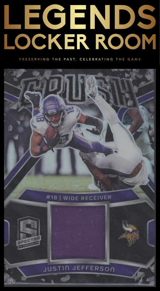 2024 panini spectra Justin Jefferson Crush /99