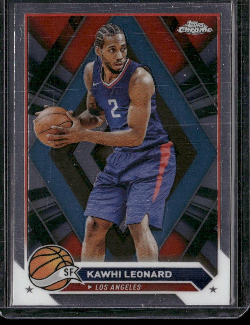 2023-24 Topps Chrome #93 Kawhi Leonard