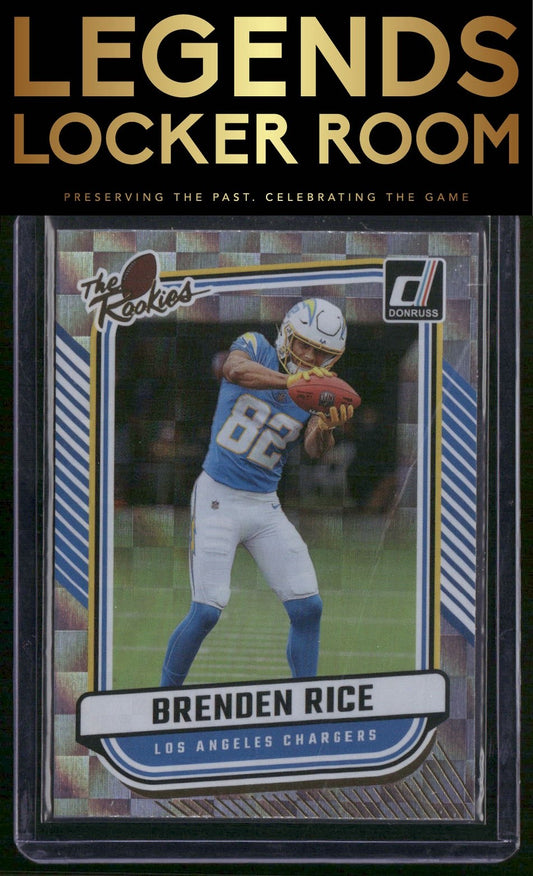 2024 Donruss #TR-28 Brenden Rice The Rookies