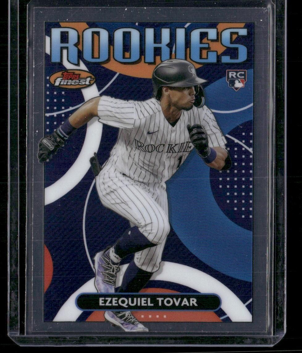 2023 Finest #FRD-10 Ezequiel Tovar Finest Rookies Design Variation