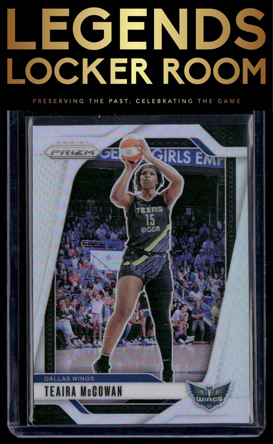 2024 Panini Prizm WNBA #105 Teaira McCowan Silver Prizms