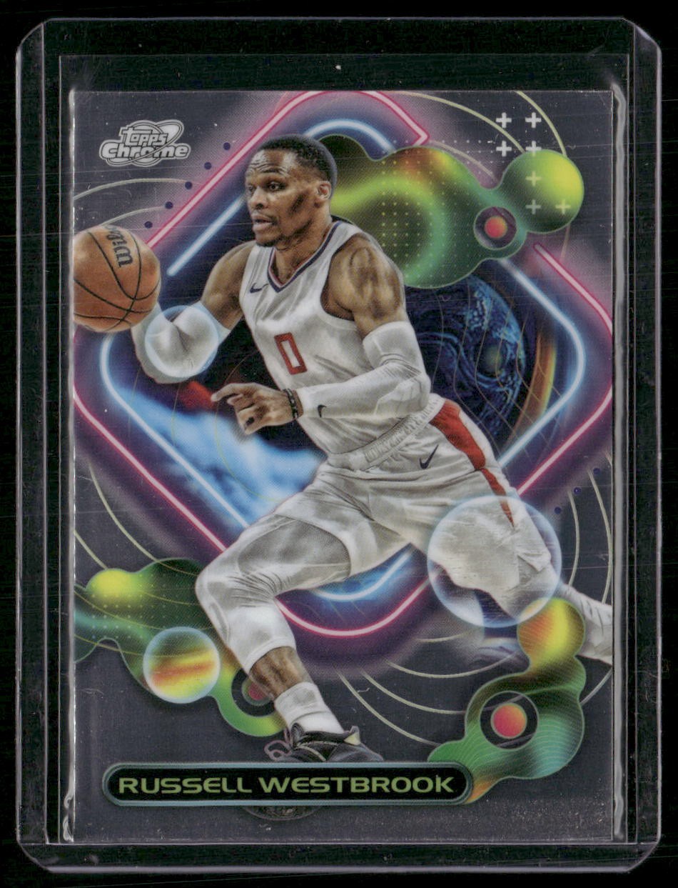 2023-24 Topps Chrome Cosmic #61 Russell Westbrook