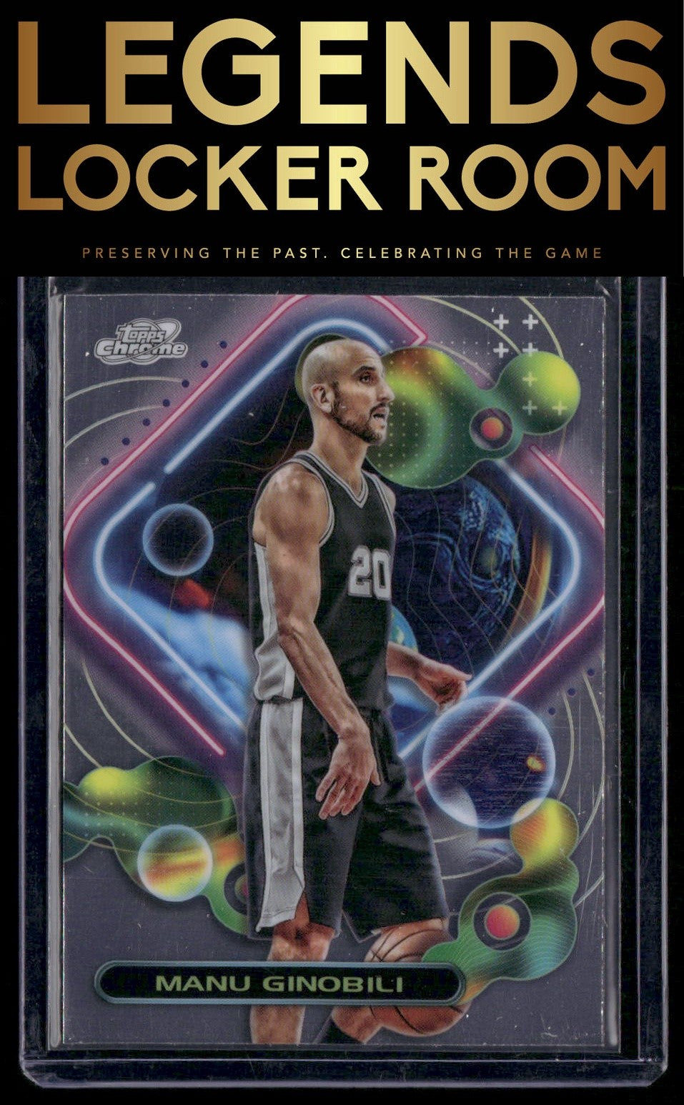 2023-24 Topps Chrome Cosmic #113 Manu Ginobili
